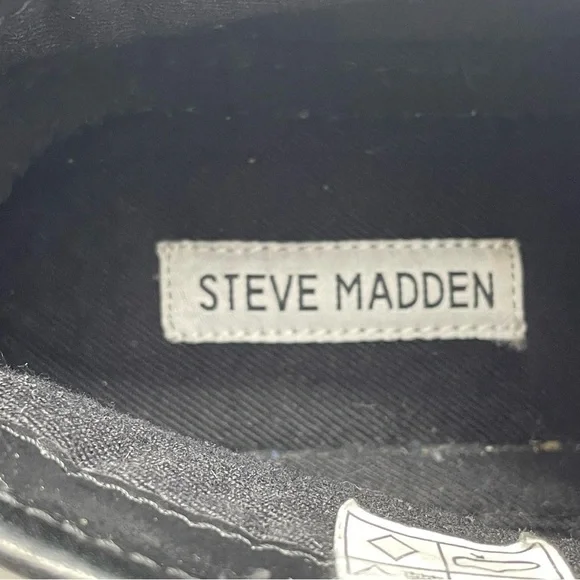 Steve Madden | Harken Black Leather Lace Up Chukka Boots - Picture 7 of 8